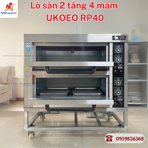 Lò sàn 2 tầng 4 khay Ukoeo Rp40
