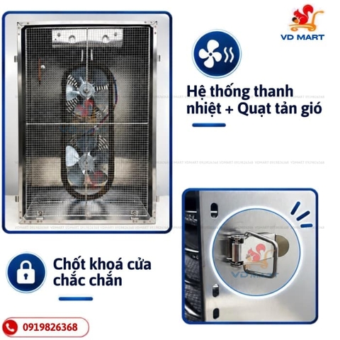 Lò sấy 22 tầng cố định - DBC-22A