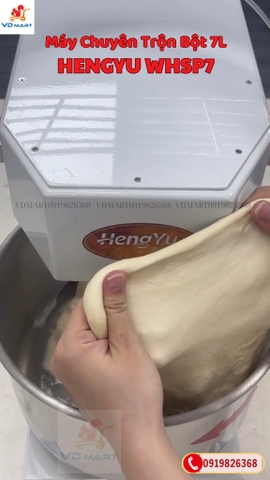 Máy Trộn Bột Hengyu 7l WHSP7 Điện Tử, Nhiều Tốc Độ