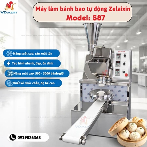Máy đóng gói bánh bao Zelaixin S87