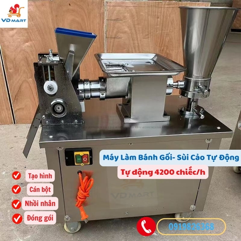 Máy Làm Bánh Gối- Sùi Cảo Tự Động