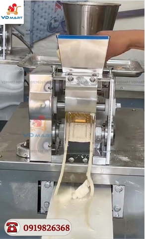 Máy gói và tạo hình sùi cảo, há cảo, bánh gối tự động S100