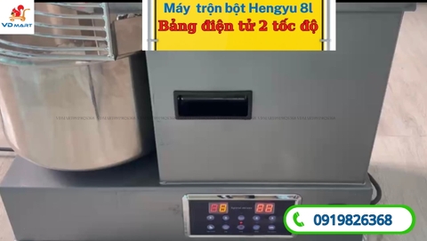 Máy trộn bột 8L Hengyu WDBHS8A - Thiết kế chắc chắn, vận hành êm ái