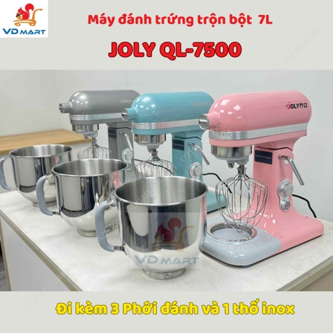 Máy đánh trứng trộn bột Joly QL7500