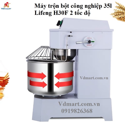 Máy Nhồi 12,5kg Bột Lifeng 30l-H30F