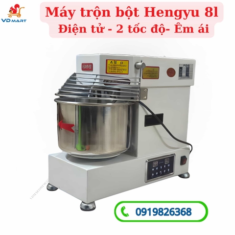 Máy trộn bột 8L Hengyu WDBHS8A - Thiết kế chắc chắn, vận hành êm ái