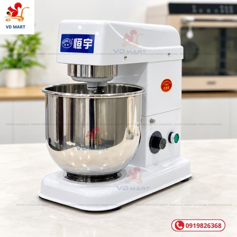 Máy trộn bột, đánh trứng HengYu 7l B7-C