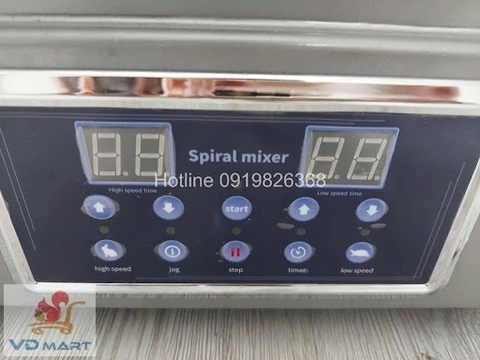 Máy trộn bột HENGYU WDBHSP8A 8 lít, hẹn giờ – VD MART