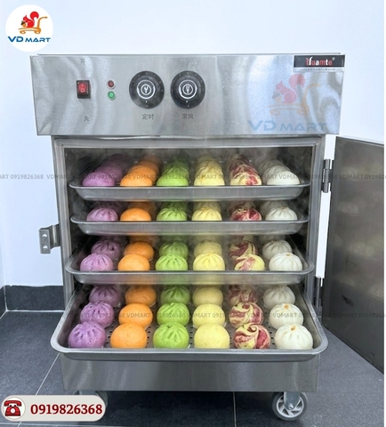 Tủ Hấp Bánh Bao 4 Khay KZ-200 – Giải Pháp Hấp Bánh Nhanh Chóng, Tiết Kiệm Cho Tiệm Bánh