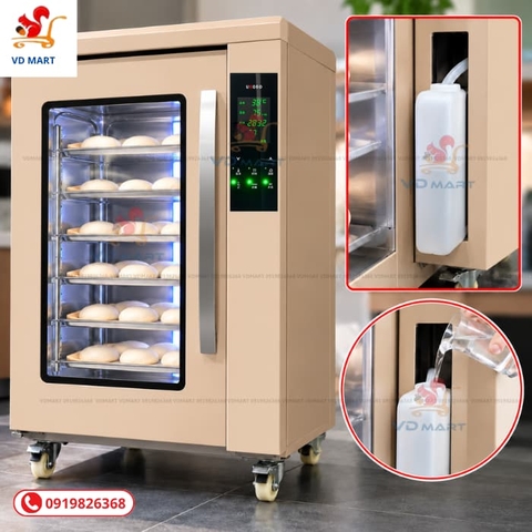 Tủ Ủ Bột 6 Tầng Ukoeo F110s