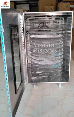 Lò sấy 16 tầng xoay