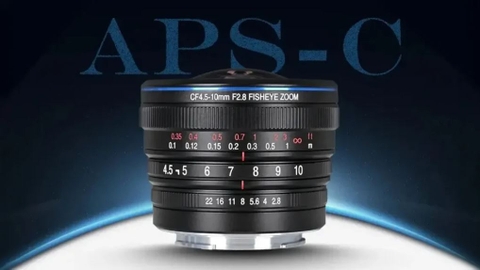 Laowa CF 4.5-10mm F2.8 – Ống Kính Fisheye Zoom APS-C Siêu Rộng 180° Chính Thức Lộ Diện