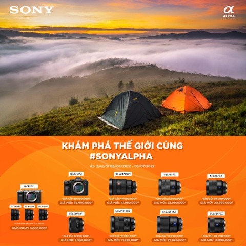 KHÁM PHÁ THẾ GIỚI CÙNG SONY - KHUYẾN MÃI SONY