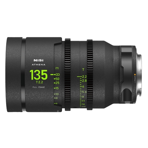 NISI ATHENA Prime 135mm T2.2 Full-Frame Lens - Chính Hãng
