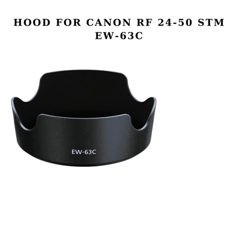 Lens Hood EW-63C for Canon RF 24-50 STM và EF-S 18-55 IS STM
