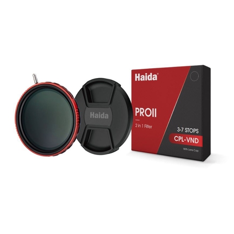 (Filter) Kính lọc Haida PROII CPL-VND 2 in 1 Filter 77mm/82mm
