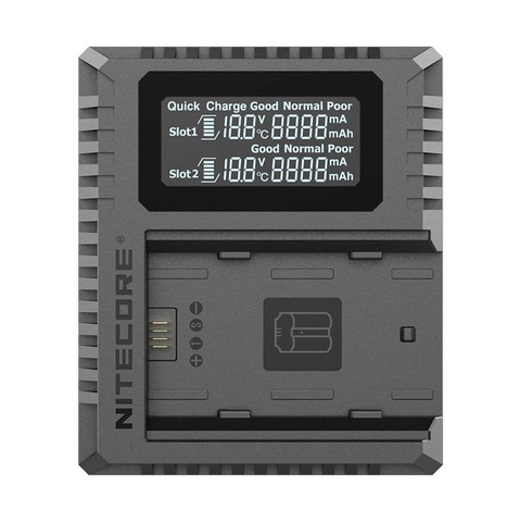 Đế sạc pin đơn qua USB C cho Fujifilm NP-W235 Nitecore - FX3