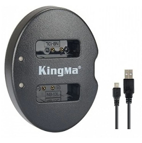 Sạc đôi Kingma for Canon NB-13L