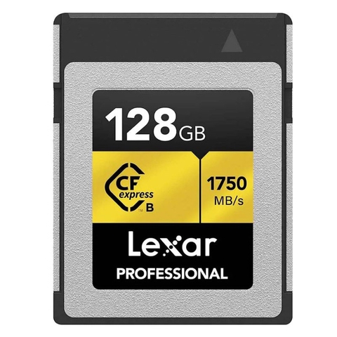 Thẻ nhớ Lexar CFexpress Type B 128GB Professional Memory Card GOLD Series