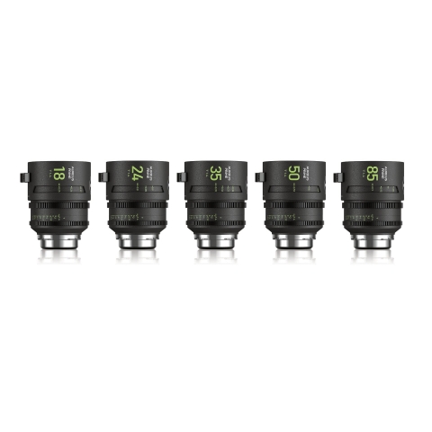 NISI AUREUS PRIME T1.4 Cinema 5-Lens KIT (ARRI PL) - Chính Hãng