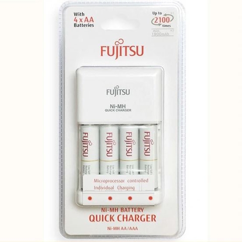 Sạc Fujitsu - FCT 344CEFX(CL) - 2hr - 4xAA 2000mAh