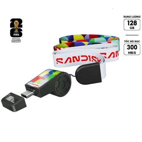 USB SanDisk Type C FIFA World Cup 2026 128GB 300MB/s SDCZIA-128G-G46