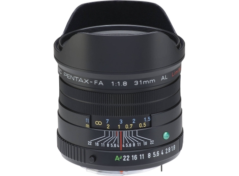 Ống Kính Pentax FA 31mm F/1.8 Limited (black) - Chính hãng