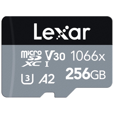 Thẻ nhớ MicroSD 256GB Lexar Professional 1066x + SD Adapter