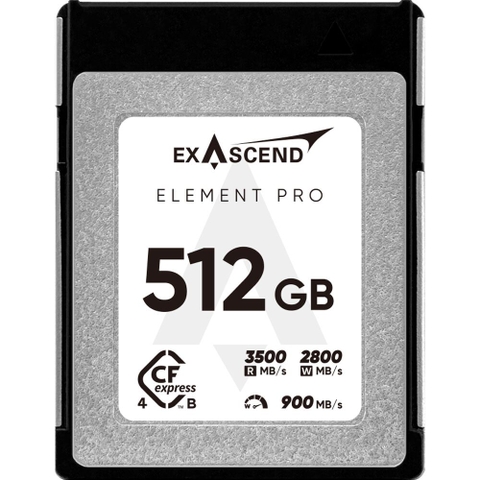 Thẻ nhớ Exascend 512GB Element Pro CFexpress 4.0 Type B
