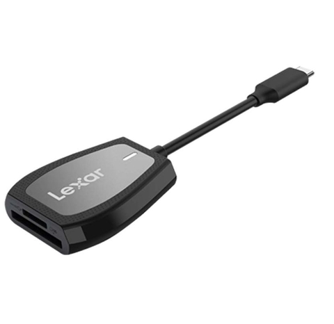 Đầu đọc thẻ nhớ Lexar LRW470U MicroSD/SD(Card Reader Professional USB-C Dual slot)
