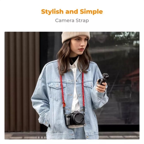 K & F Concept Camera Dây Đeo Cổ Camera Dây Đeo Vai Thích Hợp Cho Máy Ảnh DSLR SLR Chất Liệu Nylon