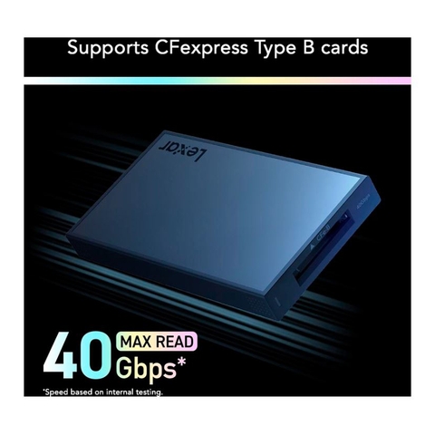 Đầu đọc thẻ nhớ CFexpress Type B Lexar LPWF740N-6ANGL Professional Workflow USB 4.0 Type-C