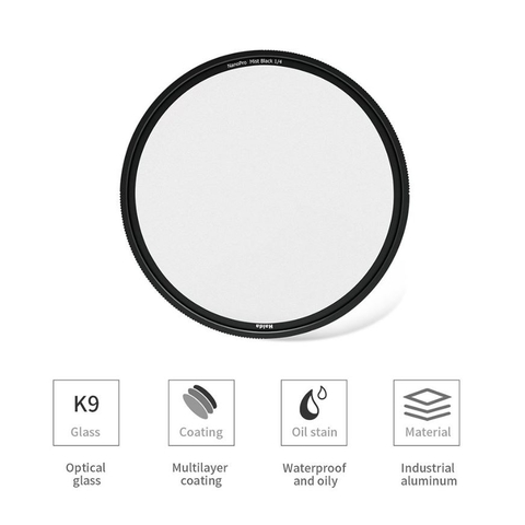 (Filter) Kính lọc Haida NanoPro Mist Black 1/4 Filter 77mm/ 82mm