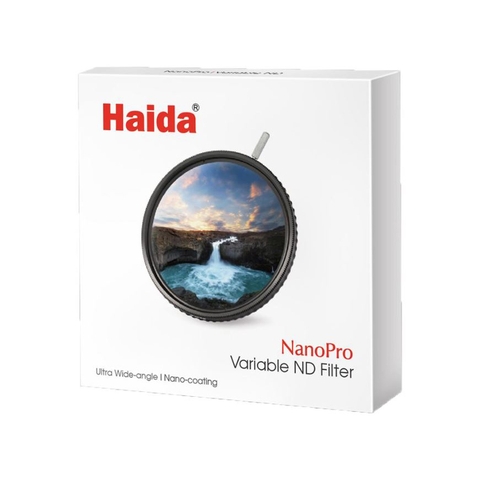 (Filter) Kính lọc Haida NanoPro Variable ND Filter 67mm/ 72mm/ 77mm/ 82mm