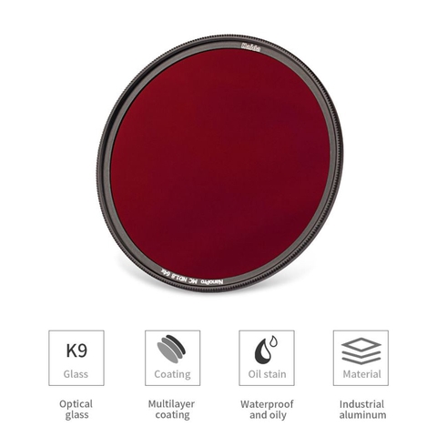 (Filter) Kính lọc Haida NanoPro ND1.8 (64x) Filter 82mm