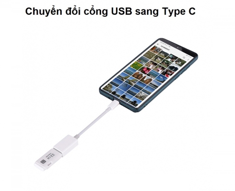 CỔNG CHUYỂN ĐỔI ĐẦU USB SANG TYPE C