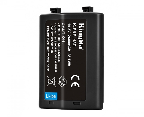 PIN MÁY ẢNH KINGMA CHO NIKON EN-EL18D