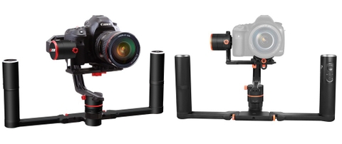 Combo Gimbal Feiyu A2000 3 trục + Tay cầm đôi