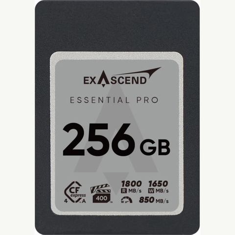 Thẻ Nhớ CFexpress Type A Exascend Essential Pro 256GB PCIe 4.0 upto 1800MB/s