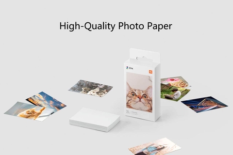 GIẤY IN ẢNH MI PORTABLE (2×3 INCH, 20 SHEETS)