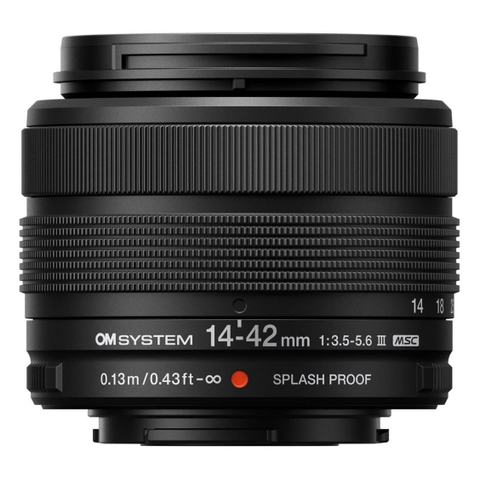 OM SYSTEM M.Zuiko Digital 14-42mm F3.5-5.6 III ngàm Micro Four Thirds - Chính Hãng