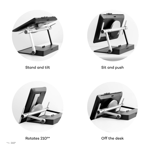 CHÂN ĐẾ WACOM ERGO STAND 2 FOR 32 (ACK-628-02-K-ZX)