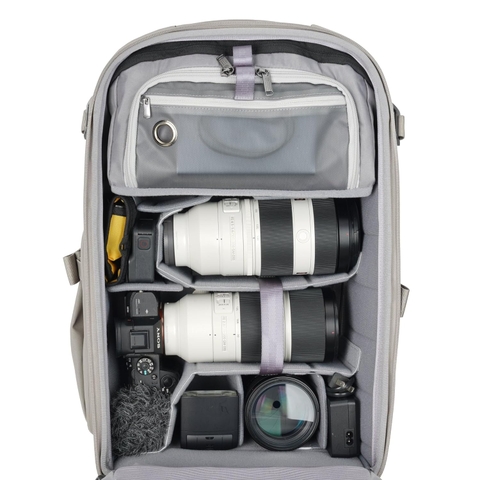 Ba lô Vanguard Photo Video Backpack VEO Metro B30L - Cream
