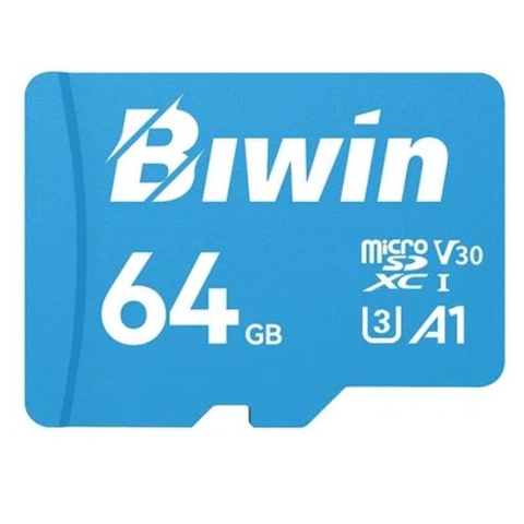 Thẻ Nhớ MicroSDXC Biwin MS100 64GB UHS-I V30