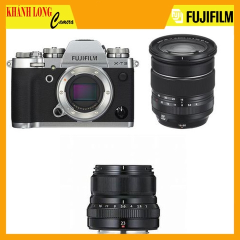 Fujifilm X-T3 KIT 16-80 + XF 23MM F2 - Chính hãng