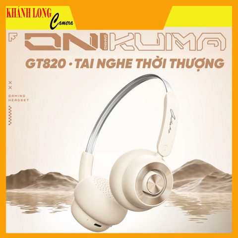 TAI NGHE GAMING KHÔNG DÂY ONIKUMA GT820