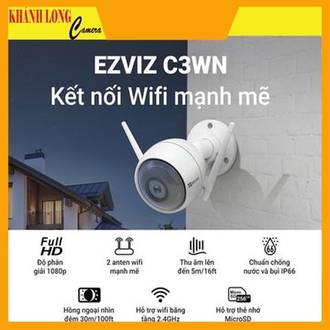 Camera ngoài trời Wifi EZVIZ C3WN 1080P