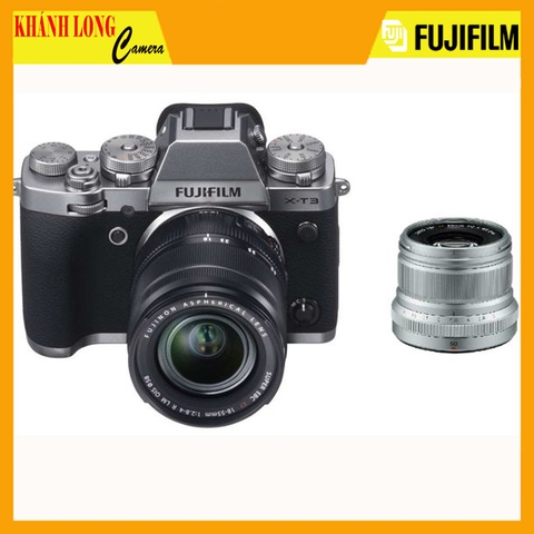 Fujifilm X-T3 KIT 18-55 + XF 50MM F2 - Chính hãng