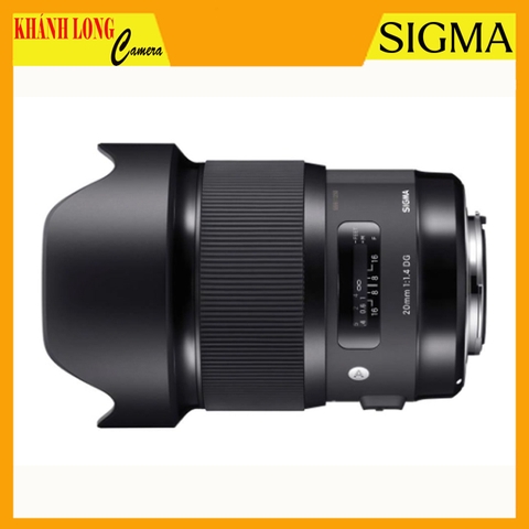 Sigma 20mm F/1.4 DG HSM Art Canon/Nikon/Sony/L-mount- Chính hãng
