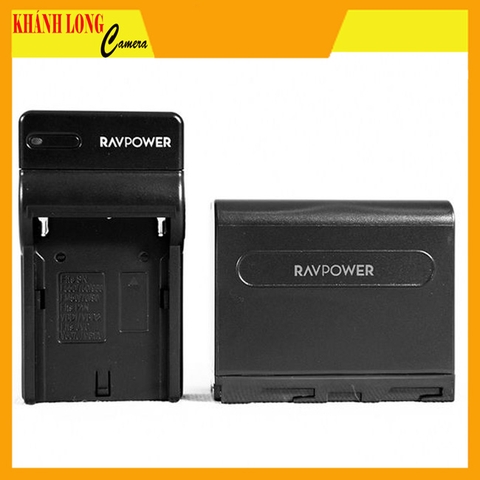 BỘ 1 PIN,1 SẠC RAVPOWER SONY NP-F970 (CF002)